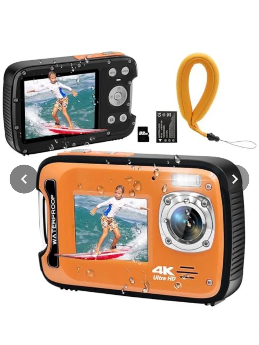 4K Ultra HD Action underwater Camera
